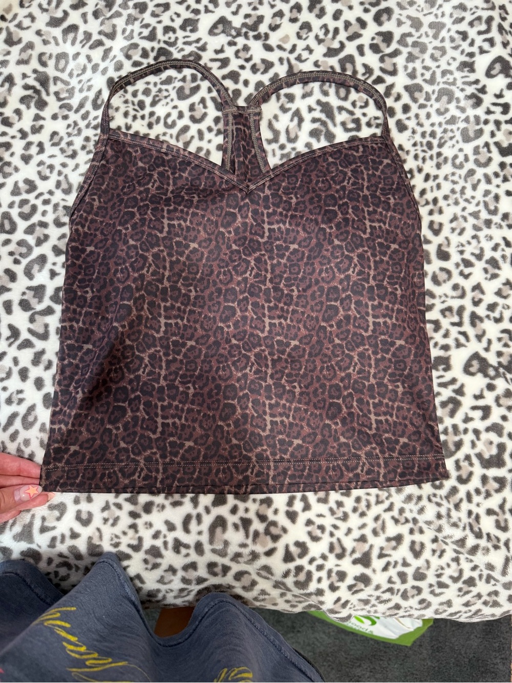 Acta Leopard Print evo tank